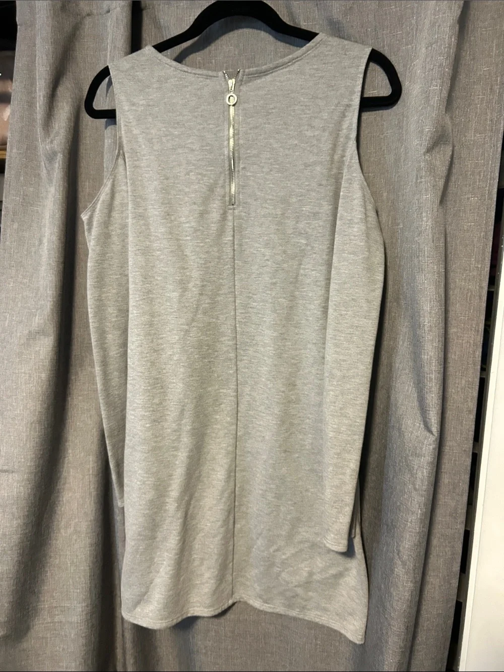 Abercrombie & Fitch Grey Cold shoulder dress